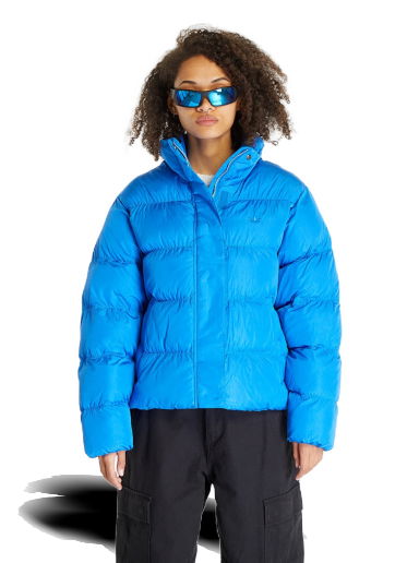 Пухо яке adidas Originals Short Vegan Puffer Jacket "Blue Bird" Синьо | IJ8234