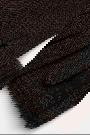 Ръкавици Maison Margiela MM6 Maison Margiela Long Knitted Wool Blend Gloves Кафяво | S62TS0078.M13198.144, 1