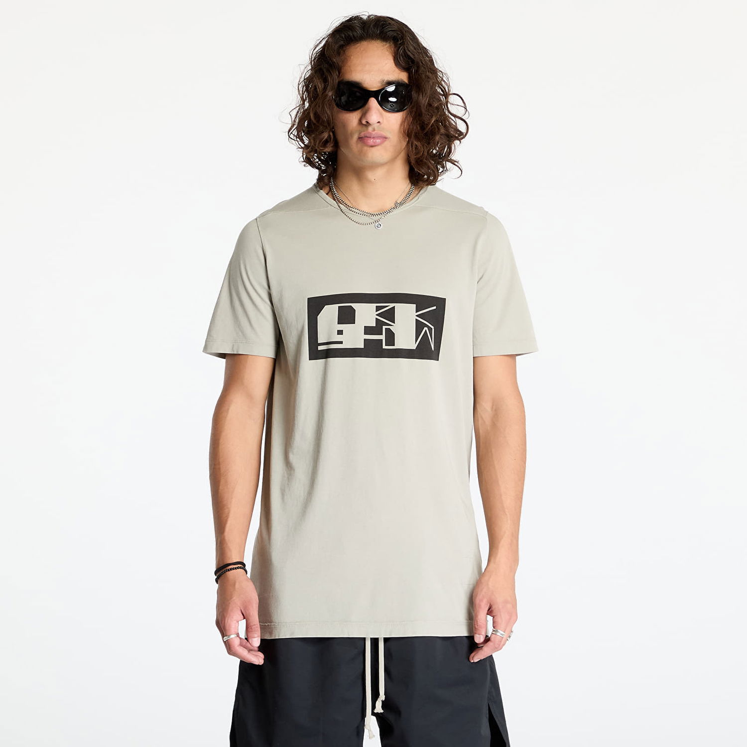 Тениска Rick Owens DRKSHDW Knit Level T-Shirt Бежово | DU02D2250 RNEP2P 0809, 0