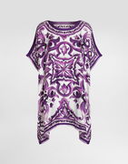 Dolce & Gabbana Majolica-Print Twill Kaftan