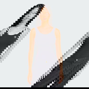 боди adidas Performance 3-Stripes Black Bodysuit Черно | JD4630, 1