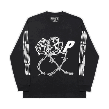 Тениска Palace Counter Culture Long-Sleeve Черно | P18LS030, 0