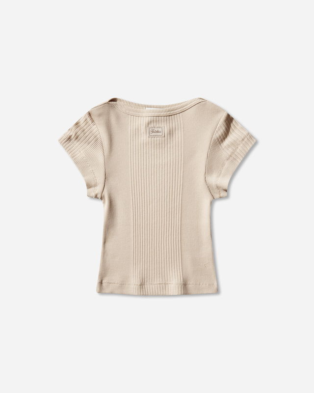 Ribbed Logo Patch Baby T-Shirt