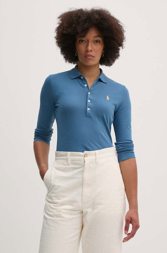 Long Sleeve Polo Shirt