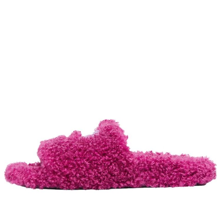 Кецове и обувки Balenciaga Balenciaga Cities Paris Furry Slides Розово | 654261W2DO25301