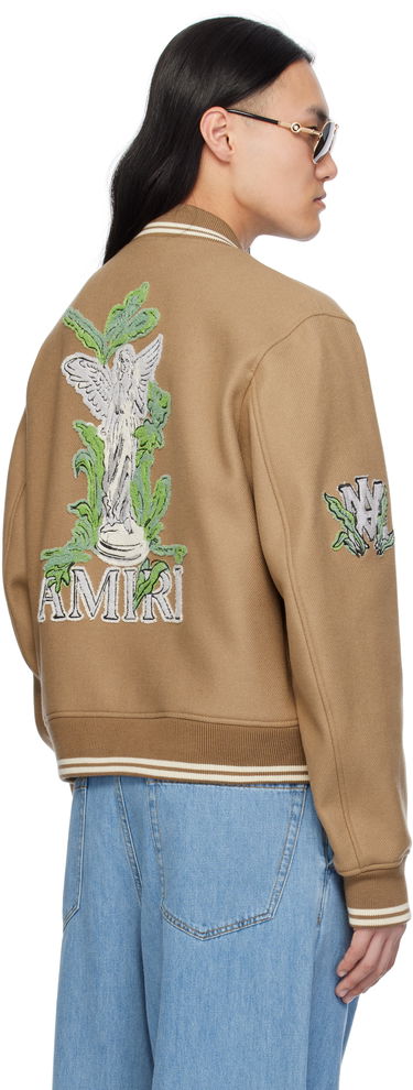 Яке бомбър AMIRI Amiri Garden Bomber Jacket Кафяво | AMOUBB1044, 2