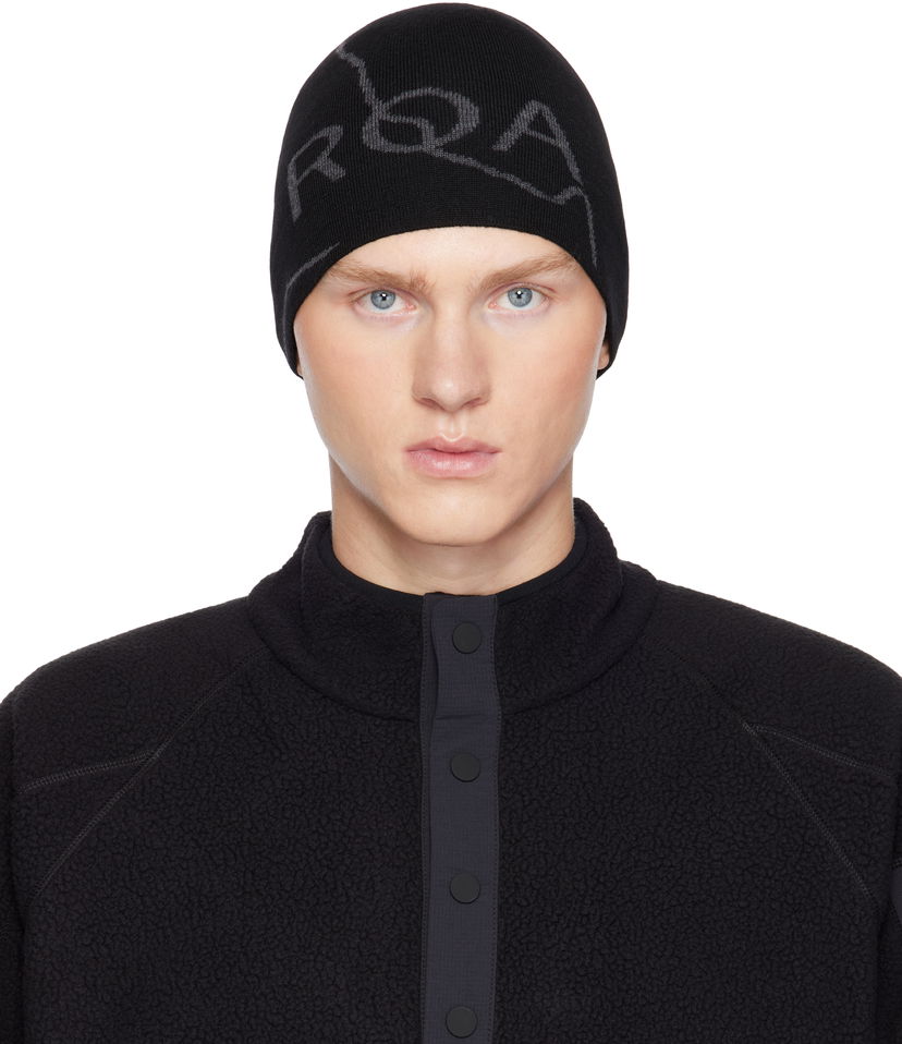 Шапка ROA Logo Beanie Черно | RBUW202YA02