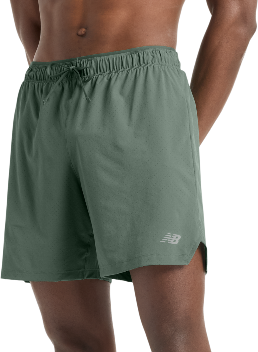 Къси панталони New Balance RC 7" Shorts Зелено | ms41283-dkj, 0
