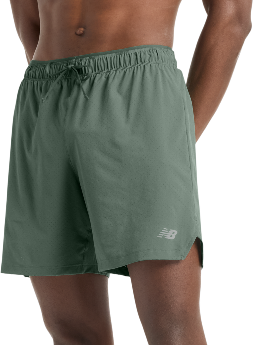 Къси панталони New Balance RC 7" Shorts Зелено | ms41283-dkj