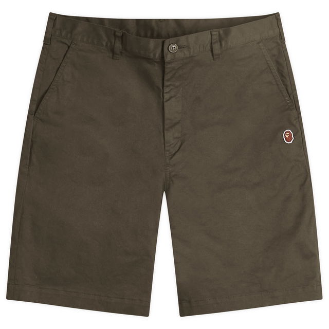 A Bathing Ape One Point Chino Shorts