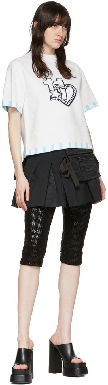 Пуловер We11done We11done Viscose Knit Top Бяло | WD-KT1-22-641-W-SK, 3