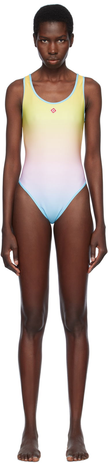 Бански Casablanca Casablanca Gradient One-Piece Swimsuit Многоцветен | WS25-SWM-033-01, 0