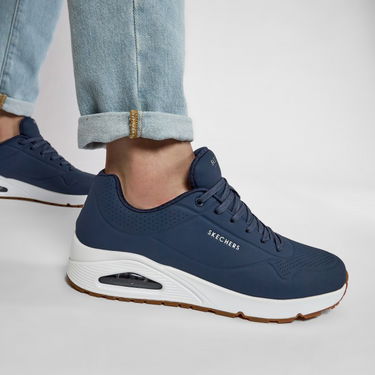 Кецове и обувки Skechers Uno Тъмно синьо | 52458-NVY, 1