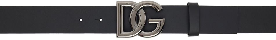 Колани Dolce & Gabbana Black Lux Crossover Belt Черно | BC4644AX622, 0