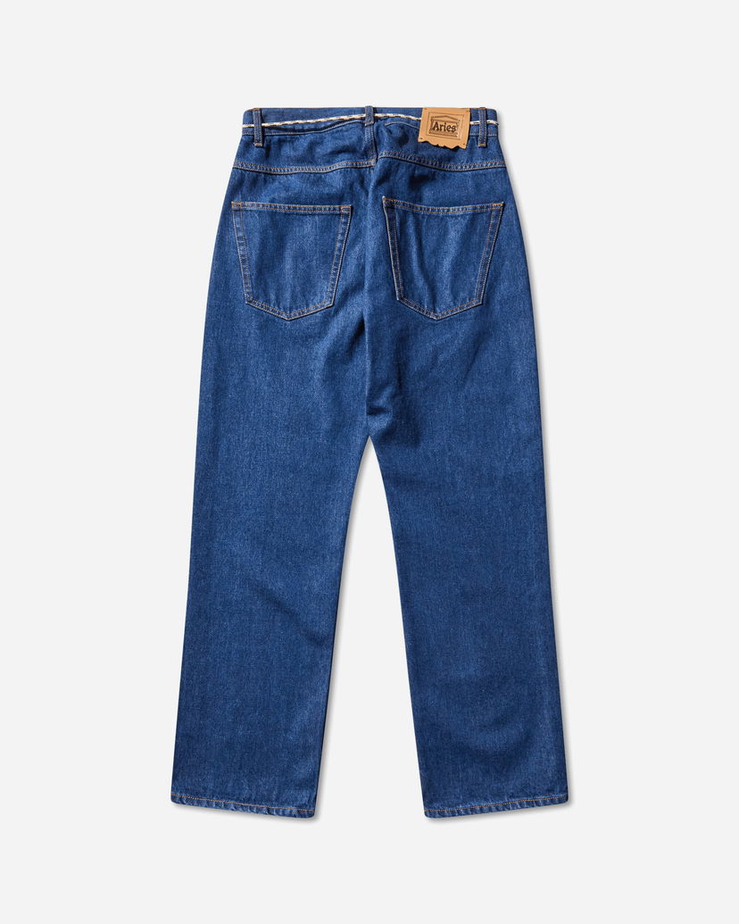 Дънки Aries Classic Batten Jeans Синьо | AR3130004 Indigo