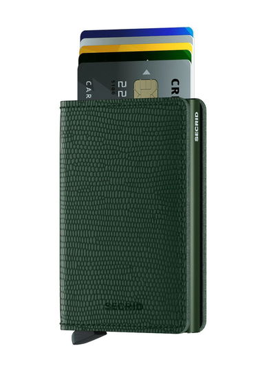 Портфейл Secrid Leather Wallet Зелено | SRa.Green, 1