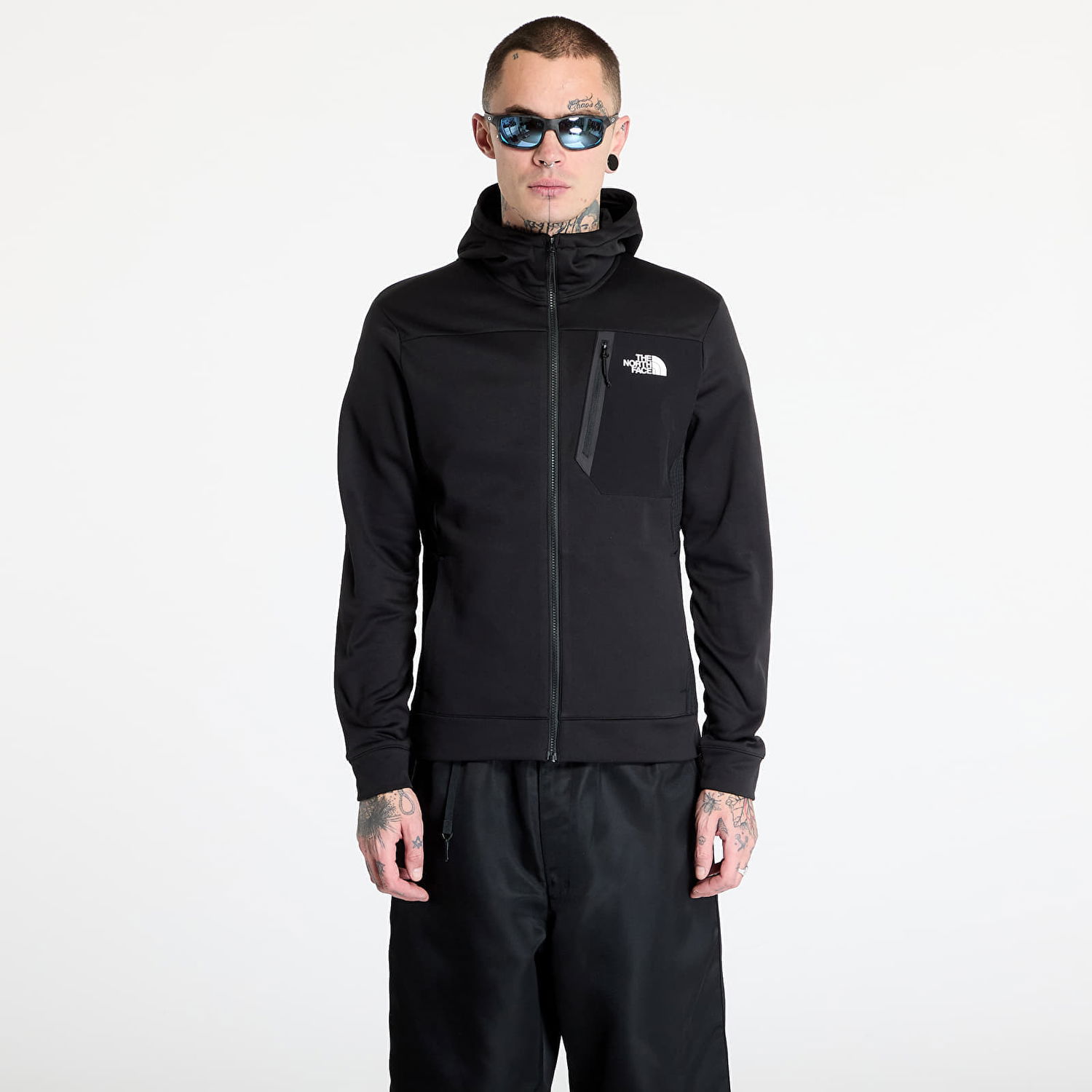 Суитчър The North Face Mountain Athletics Full-Zip Fleece Hoodie Черно | NF0A893QJK31, 0