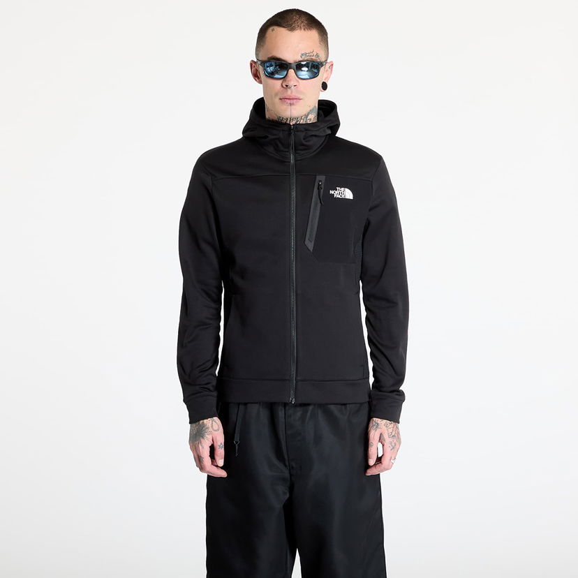 Суитчър The North Face Mountain Athletics Full-Zip Fleece Hoodie Черно | NF0A893QJK31