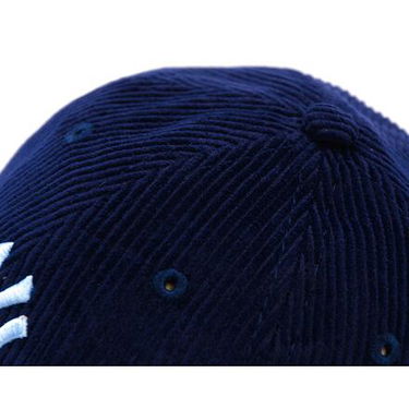 Шапка с козирка New Era Cord 9TWENTY NY Yankees Adjustable Hat Тъмно синьо | 60595366, 5