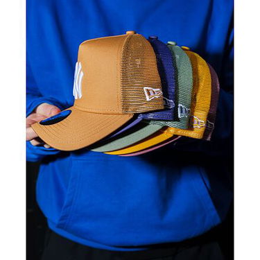 Шапка с козирка New Era New Era MLB Essential 9FORTY Trucker NY Yankees Adjustable Cap Синьо | 60595183, 6