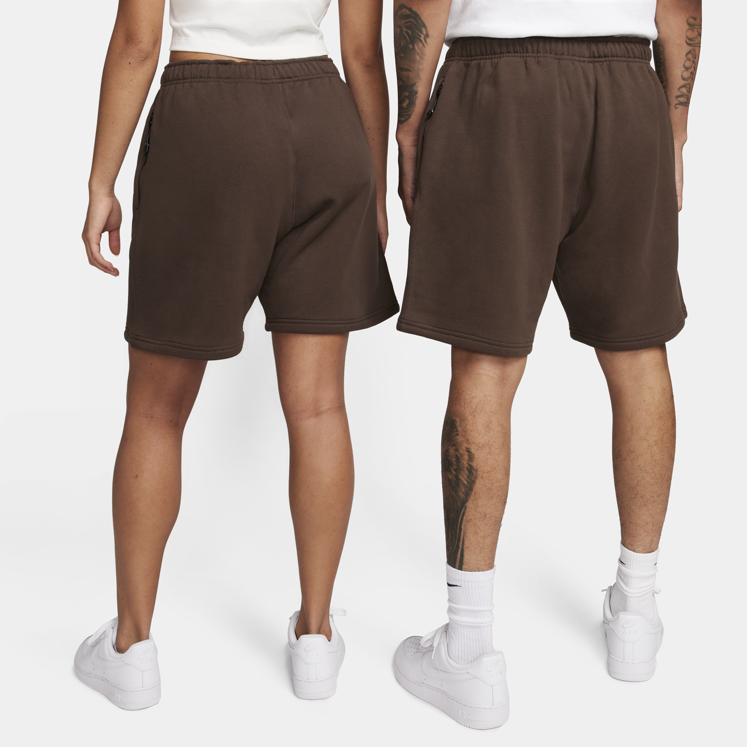 Къси панталони Nike Solo Swoosh Кафяво | DV3055-237, 1