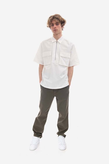 Риза NORSE PROJECTS Ivan Cordura Tab Series Relaxed Shirt Бяло | N40.0610.0001, 1