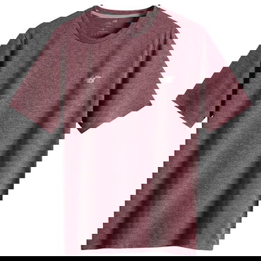 Тениска New Balance Athletic T-Shirt Бургунди | MT41253-FDP, 0