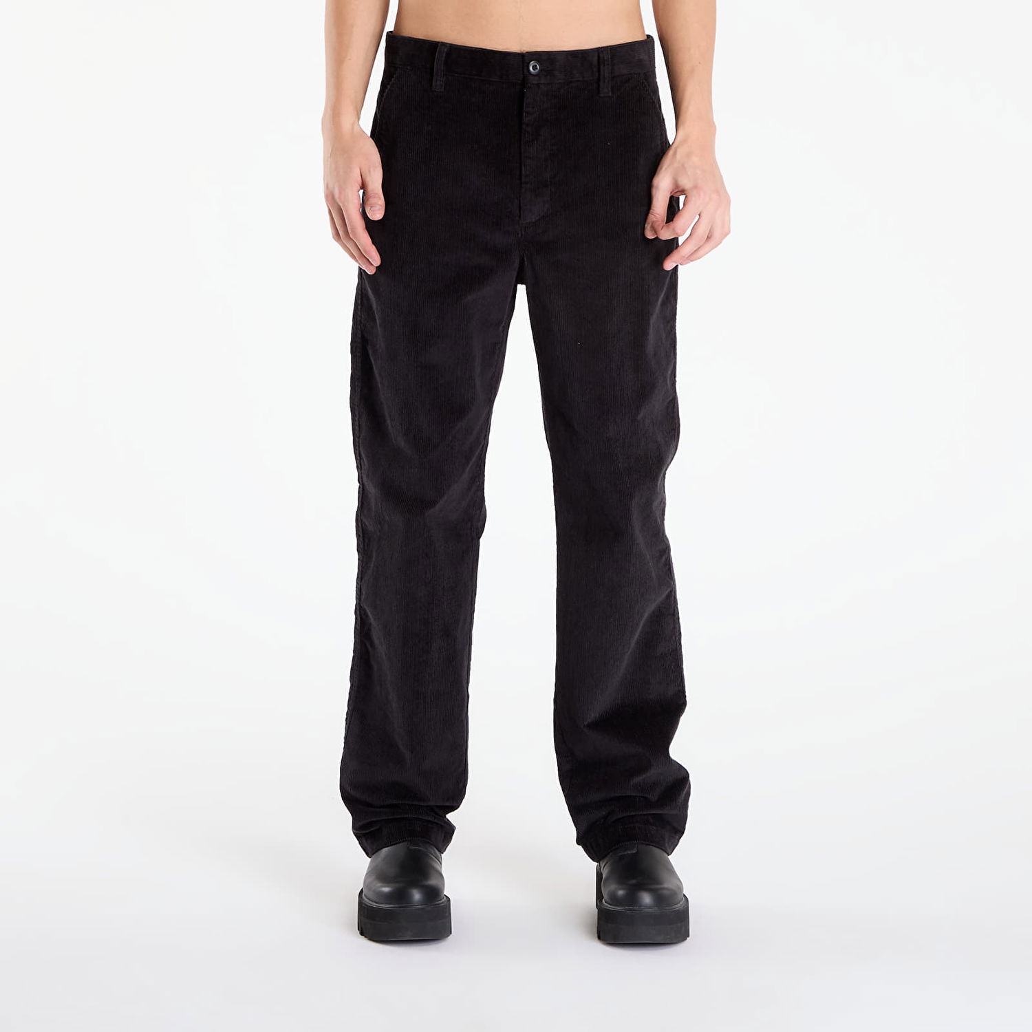 Дънки CALVIN KLEIN Jeans 90S Straight Corduroy Pants Black Черно | LV04RD605G UB1, 0