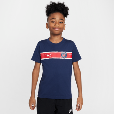 Тениска Nike Paris Saint-Germain Heritage T-Shirt Тъмно синьо | HQ0788-410, 1