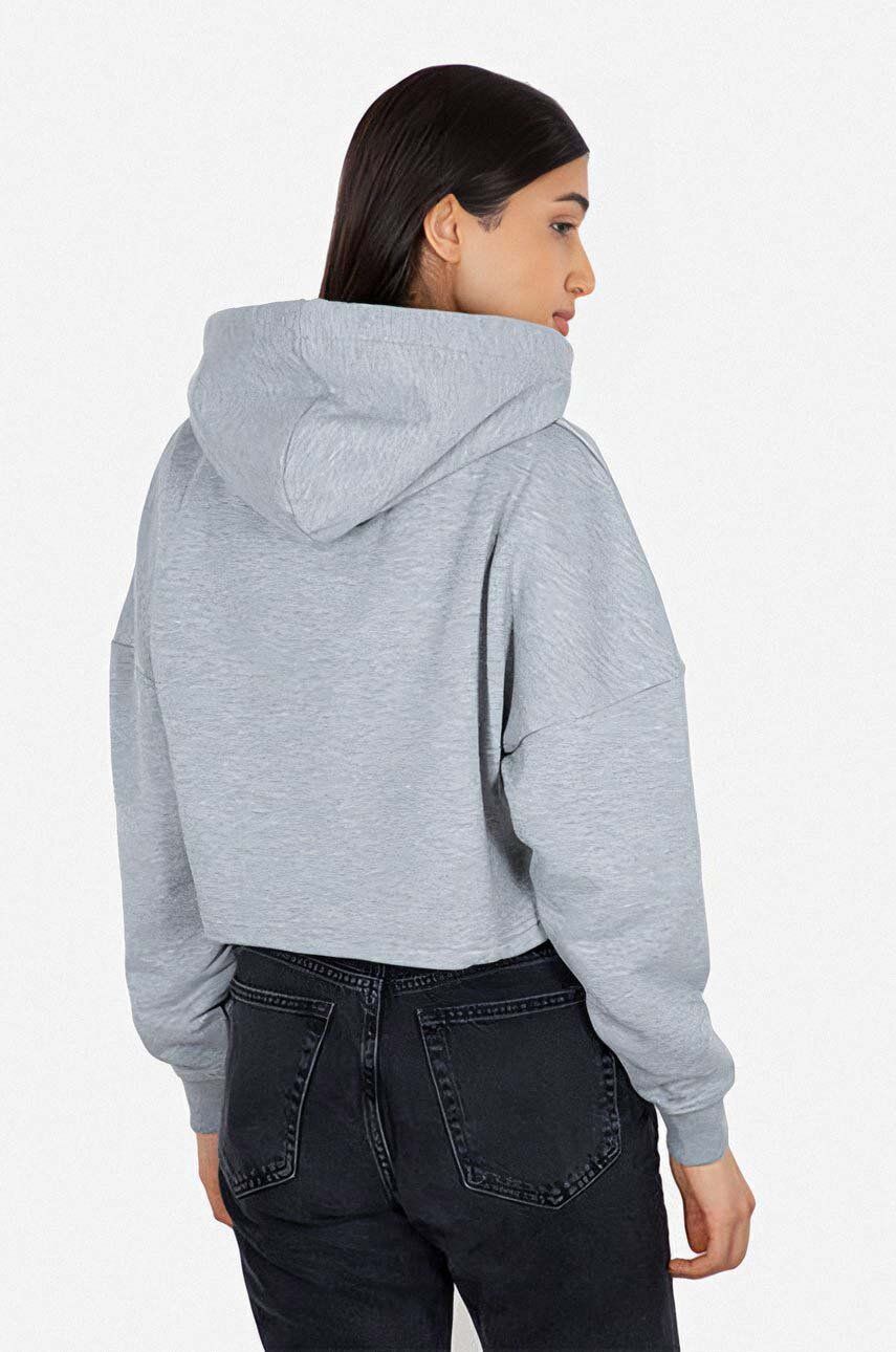 Суитчър Alpha Industries Cropped Hoodie With Print Сиво | 116057.230, 1