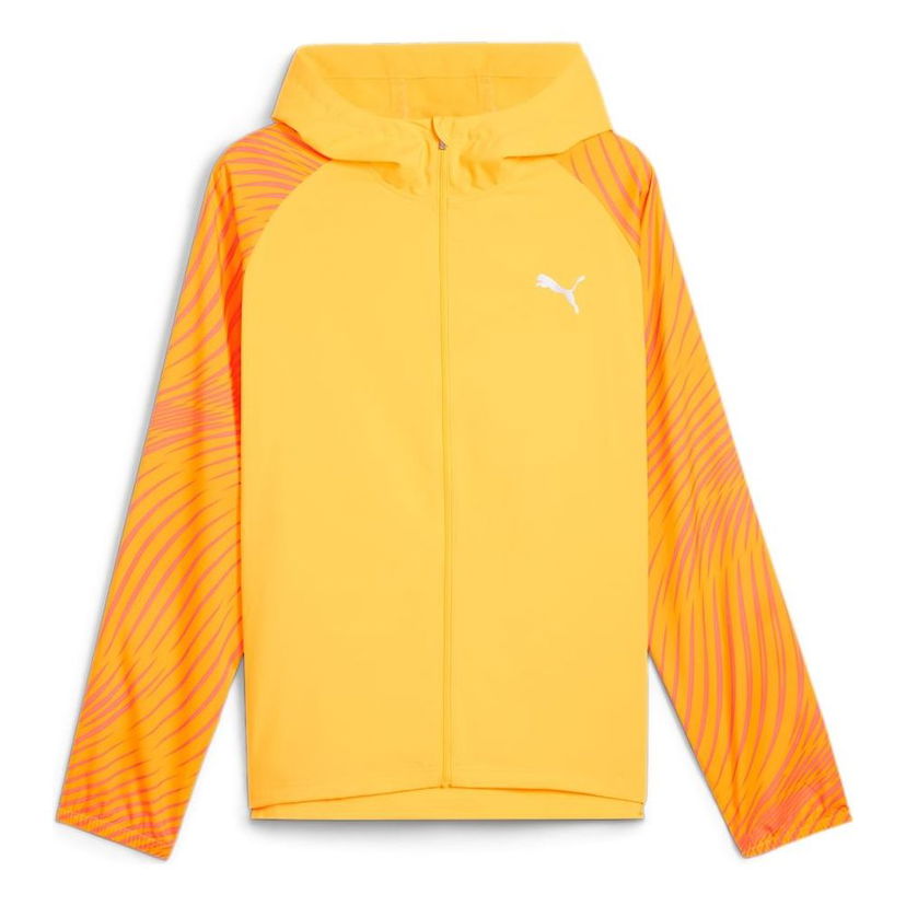 Ветровка Puma Run Favorite Graphic Print Hooded Running Jacket Жълто | 524221-38