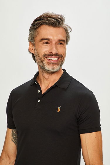 Поло тениска Polo by Ralph Lauren Polo Shirt Черно | 710685514002, 3
