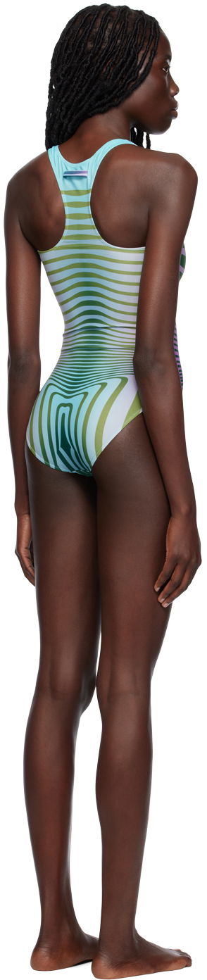 Бански Jean Paul Gaultier Jean Paul Gaultier 'The Body Morphing' One-Piece Swimsuit Многоцветен | 23/12-F-MB006-J514-5027, 2