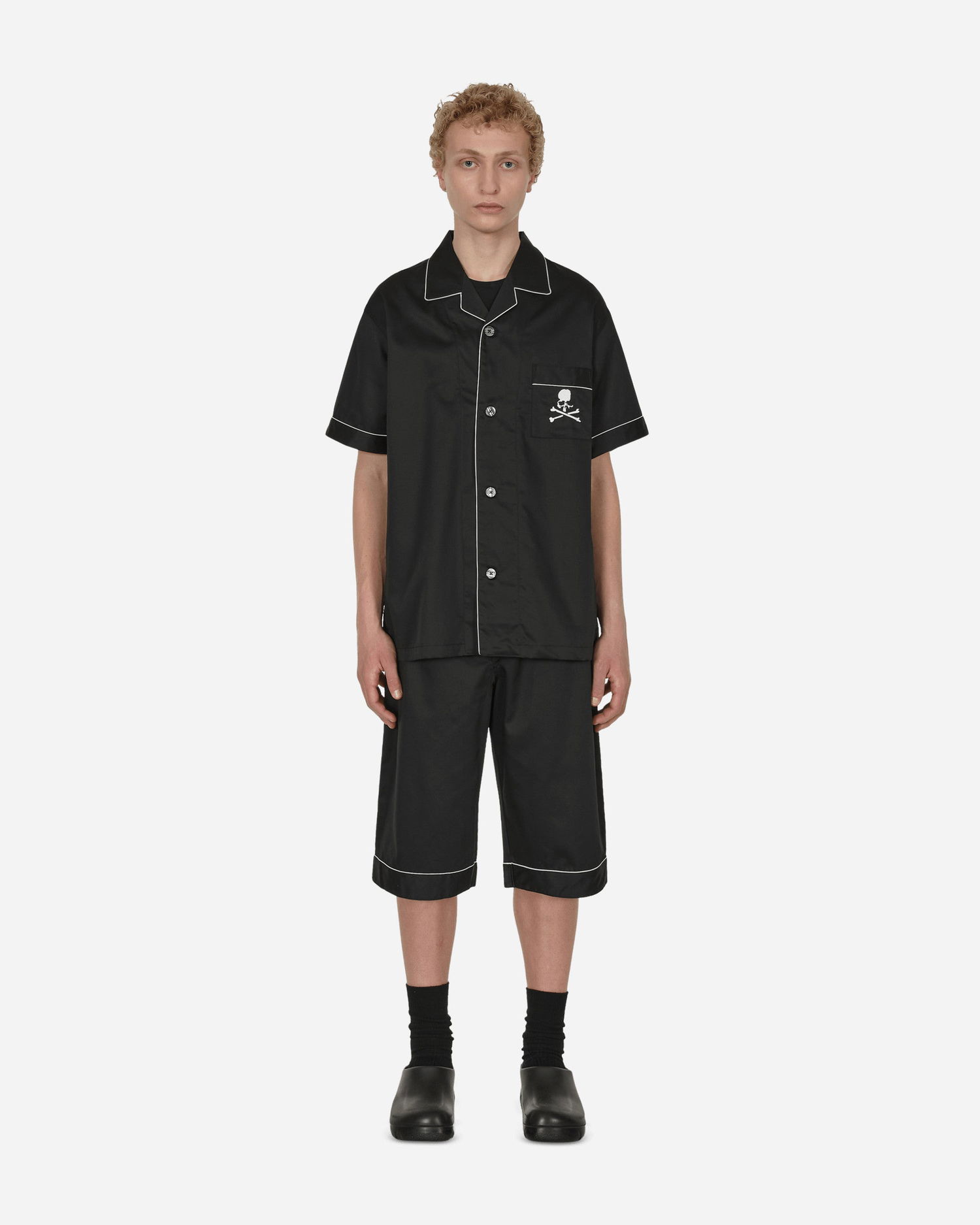 Пижама Mastermind WORLD Pajama Set Черно | MW22S08-PJ001 BLACK, 0