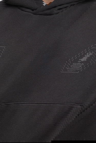 Суитчър Puma PUMA x SKEPTA Cotton Smooth Relaxed Fit Hoodie Черно | 633772, 3