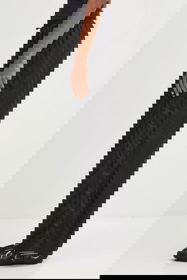 Спортни панталони Puma PUMA x ROSÉ Wide Leg Track Pants Черно | 633796, 1