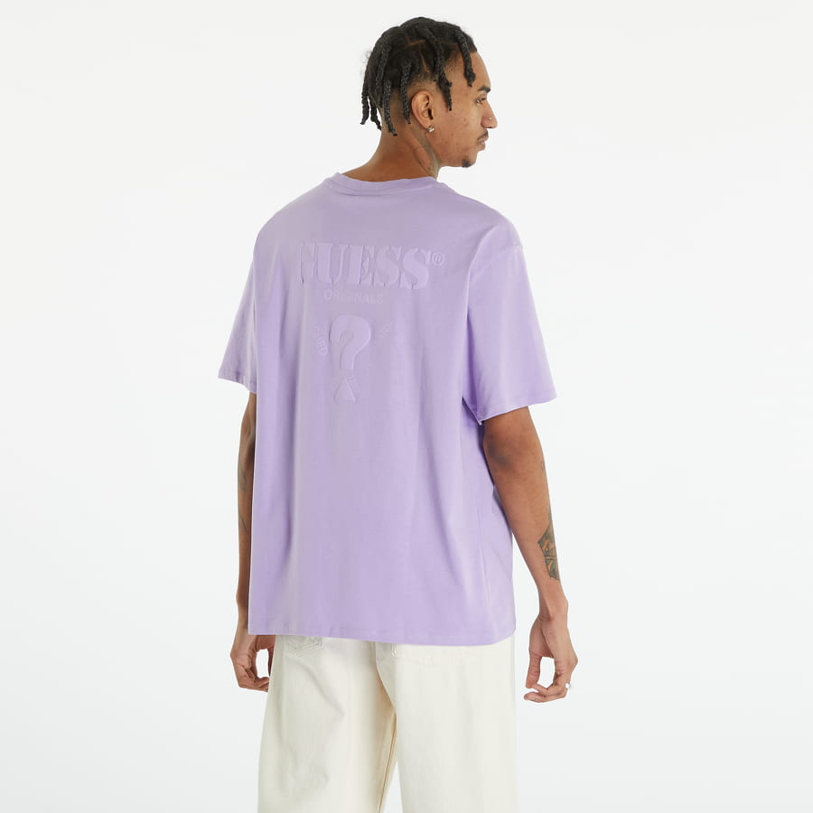 Тениска GUESS Go Triangle Logo Tee Лилаво | M3GI71K9XF3-G4N7, 1