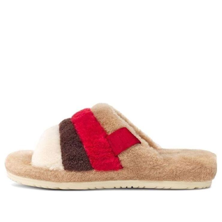 Кецове и обувки UGG Fluff You Slides Бежово | 1123772-CHMU