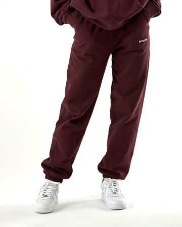 Спортни панталони Sporty & Rich Classic Logo Sweatpants Бургунди | SW291ME, 1