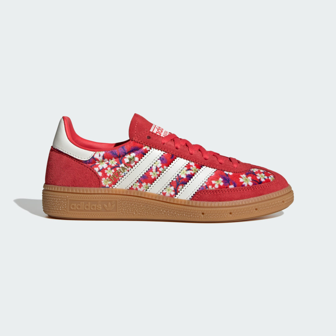Кецове и обувки adidas Originals Handball Spezial x Liberty London Червено | JR3883, 0