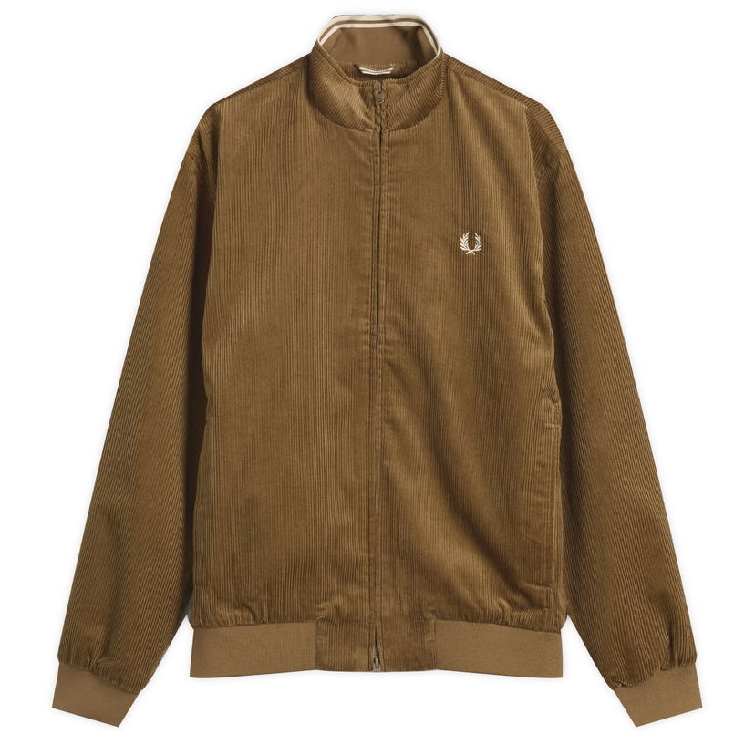 Яке Fred Perry Brentham Corduroy Jacket, Size Large Кафяво | J8546-P96