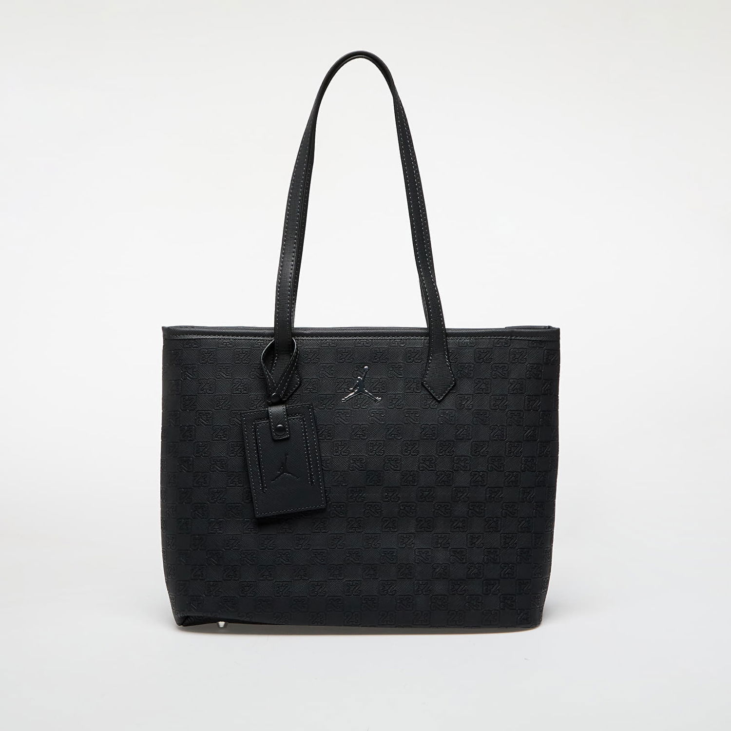 Голяма пазарска чанта Jordan Jordan Jam Monogram Tote Bag Черно | MM0990-G0T, 0