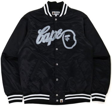 Яке BAPE Baseball Jacket Черно | 0ZXJKM140002H, 0