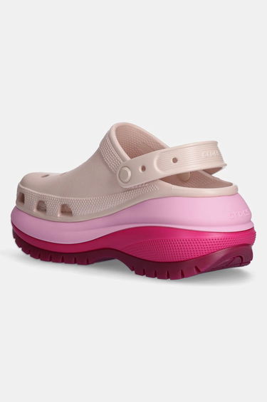 Кецове и обувки Crocs Mega Crush Matte Clogs Розово | 210749-6WS, 3