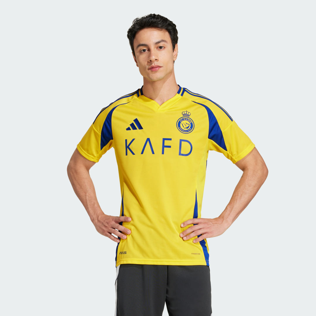 Фланелка adidas Performance Al Nassr FC 24/25 Ronaldo Жълто | JP0459, 0