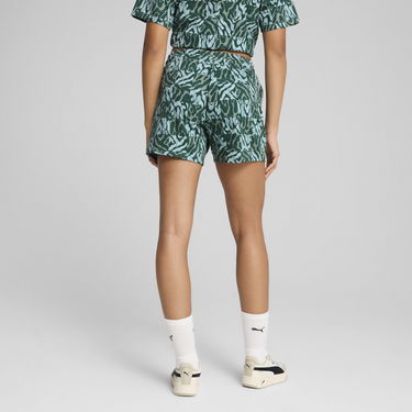 Къси панталони Puma ESS Graphic 5" Mid Rise Shorts Зелено | 685073_30, 1
