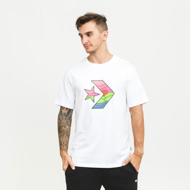 Тениска Converse STAR CHEVRON SUNSET SHORT SLEEVE TEE Бяло | 10021515-A01, 0