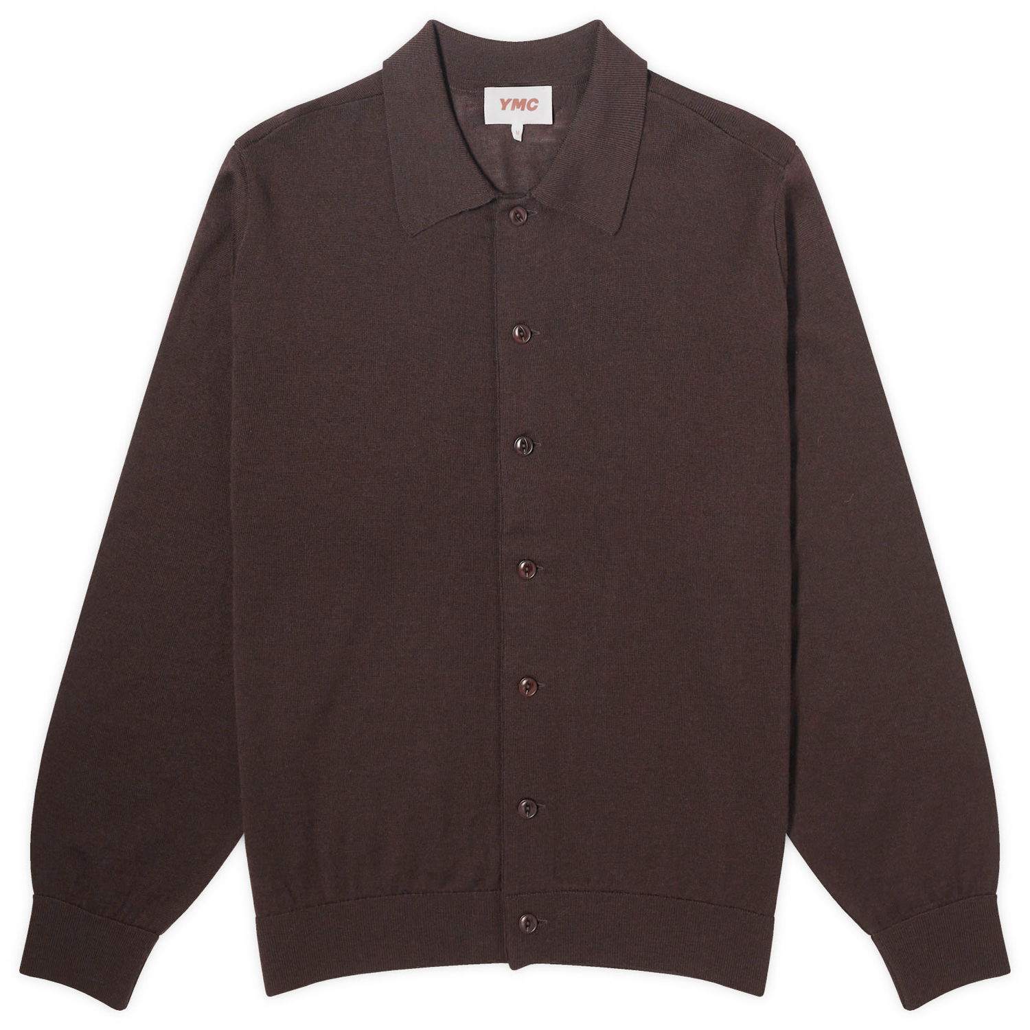 Пуловер YMC Rat Pack Cardigan Кафяво | P8AZA-20, 0