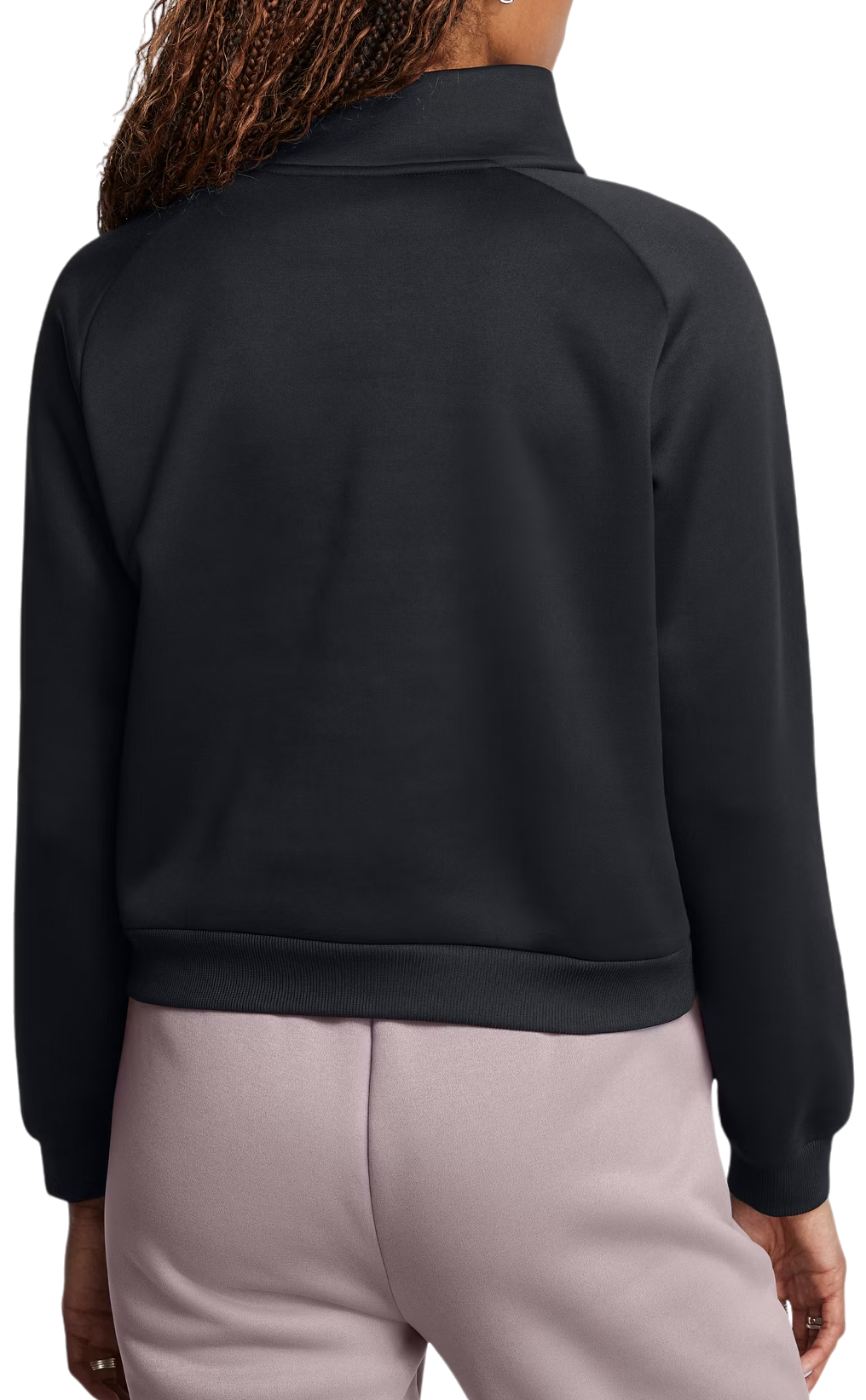 Суитчър Under Armour Fleece Pro 1/2 Zip Sweatshirt Черно | 1386505-001, 1