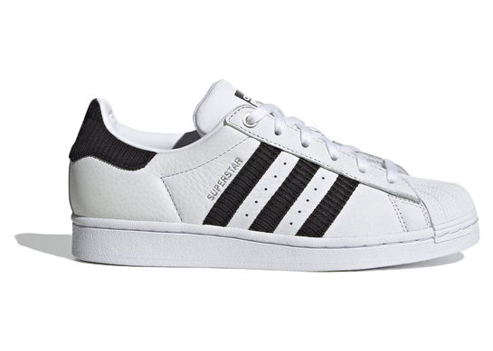 Кецове и обувки adidas Originals Superstar Black Corduroy Stripes W Бяло | H69025, 0